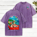 Life Is Better With Jesus Christian Washed T-Shirt