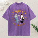 Rejoice In The Lord Always Christian Washed T-Shirt