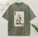 Not Luck Chosen Christian Washed T-Shirt