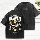 Make Heaven Crowded Christian Washed T-Shirt