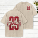 Fear No Evil Christian Washed T-Shirt