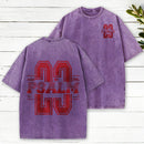 Fear No Evil Christian Washed T-Shirt