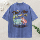 The Vibe Is In Shambles Christian Washed T-Shirt
