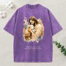 Not All Who Wander Are Lost Christian Washed T-Shirt