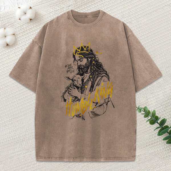 Humble King Christian Washed T-Shirt