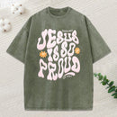 Darling Jesus Is So Proud Of You Christian Washed T-Shirt