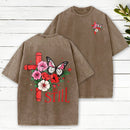 Be Still Christian Washed T-Shirt