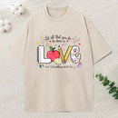 Let All That You Do Be Done In Love Christian Washed T-Shirt