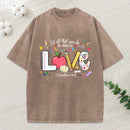 Let All That You Do Be Done In Love Christian Washed T-Shirt