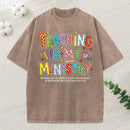 Teaching Is My Ministry Christian Washed T-Shirt