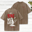 King Of My Life Christian Washed T-Shirt