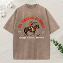 No Weapon Formed Christian Washed T-Shirt