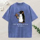 Flight Was Never An Option Christian Washed T-Shirt