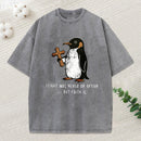 Flight Was Never An Option Christian Washed T-Shirt