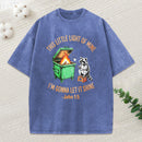 This Little Light Of Mine I'M Gonna Let It Shine Christian Washed T-Shirt