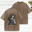 Fear No Evil Christian Washed T-Shirt