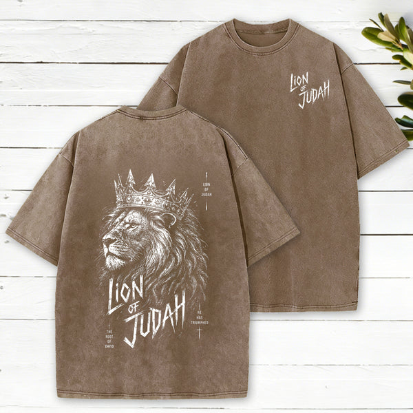 Lion Of Judah He Has Triumphed Christian T-Shirt