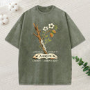 Chosen Aaron'S Rod Christian Washed T-Shirt