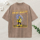 Stay Salty Christian Washed T-Shirt