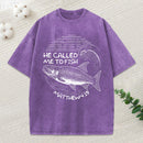 He Called Me To Fish Christian Washed T-Shirt