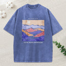 Faith Moves Mountain Christian Washed T-Shirt