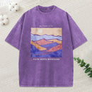 Faith Moves Mountain Christian Washed T-Shirt