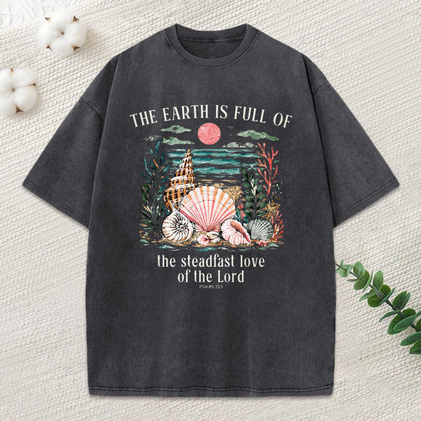 The Steadfast Love Of The Lord Christian Washed T-Shirt