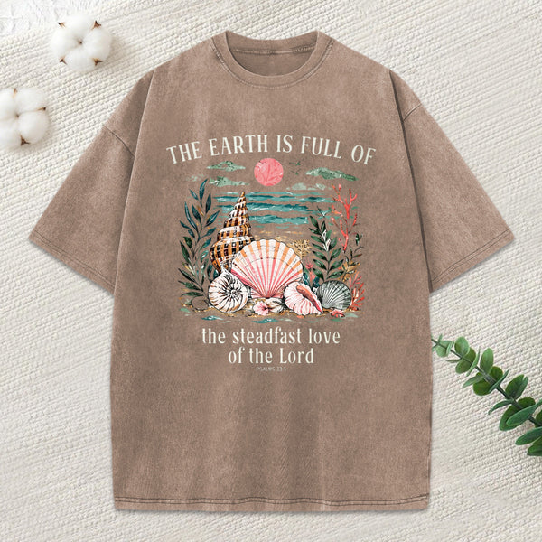 The Steadfast Love Of The Lord Christian Washed T-Shirt