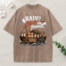 Rain Noah Problem Christian Washed T-Shirt