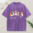 The Lord Is Good Christian Washed T-Shirt