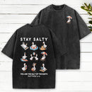 Stay Salty Christian Washed T-Shirt