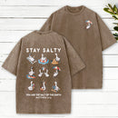 Stay Salty Christian Washed T-Shirt
