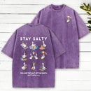 Stay Salty Christian Washed T-Shirt