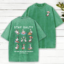 Stay Salty Christian Washed T-Shirt