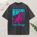 Heavens Are Roaring Christian Washed T-Shirt