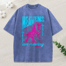 Heavens Are Roaring Christian Washed T-Shirt