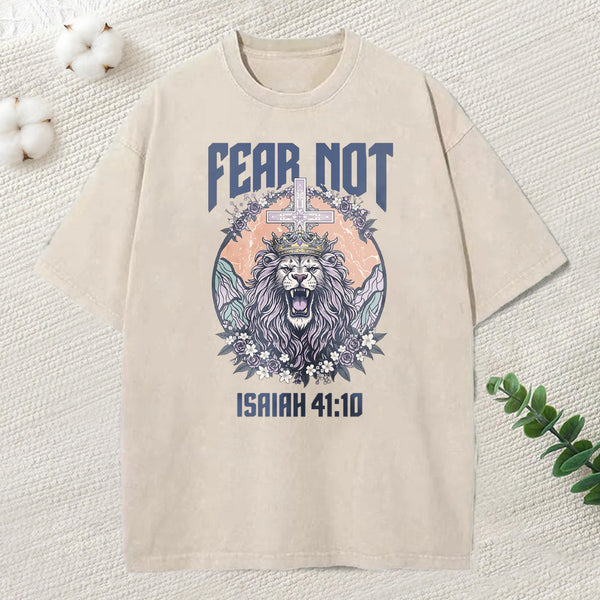 Fear Not Christian Washed T-Shirt