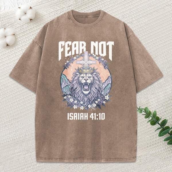 Fear Not Christian Washed T-Shirt
