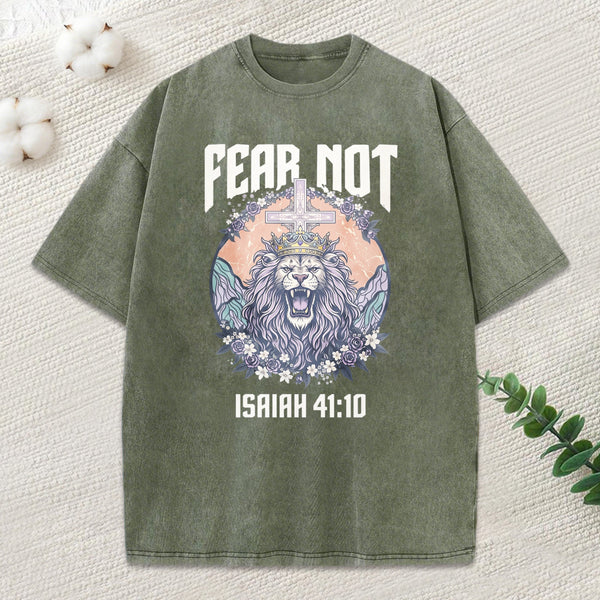 Fear Not Christian Washed T-Shirt