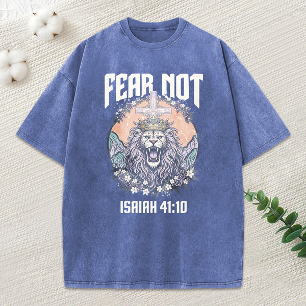 Fear Not Christian Washed T-Shirt