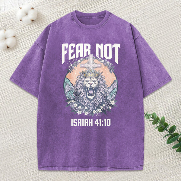 Fear Not Christian Washed T-Shirt