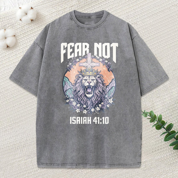 Fear Not Christian Washed T-Shirt