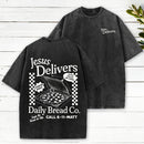 Jesus Delivers Christian Washed T-Shirt