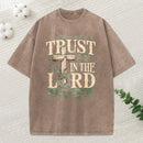 Trust In The Lord Christian Washed T-Shirt