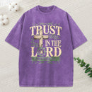Trust In The Lord Christian Washed T-Shirt
