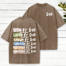 Seen By God Christian Washed T-Shirt