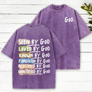 Seen By God Christian Washed T-Shirt