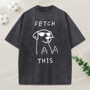 Rebellious Dog Washed T-Shirt