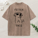 Rebellious Dog Washed T-Shirt