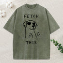 Rebellious Dog Washed T-Shirt
